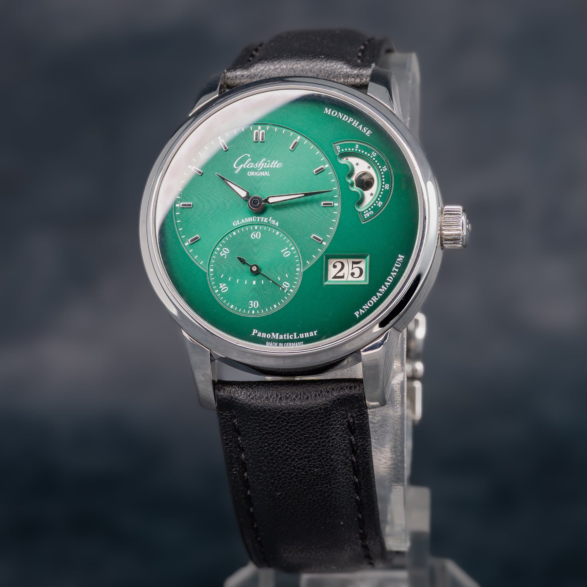 Glashütte Original PanoMaticLunar Green (Ref. 1-90-02-13-32-62) — photo 6