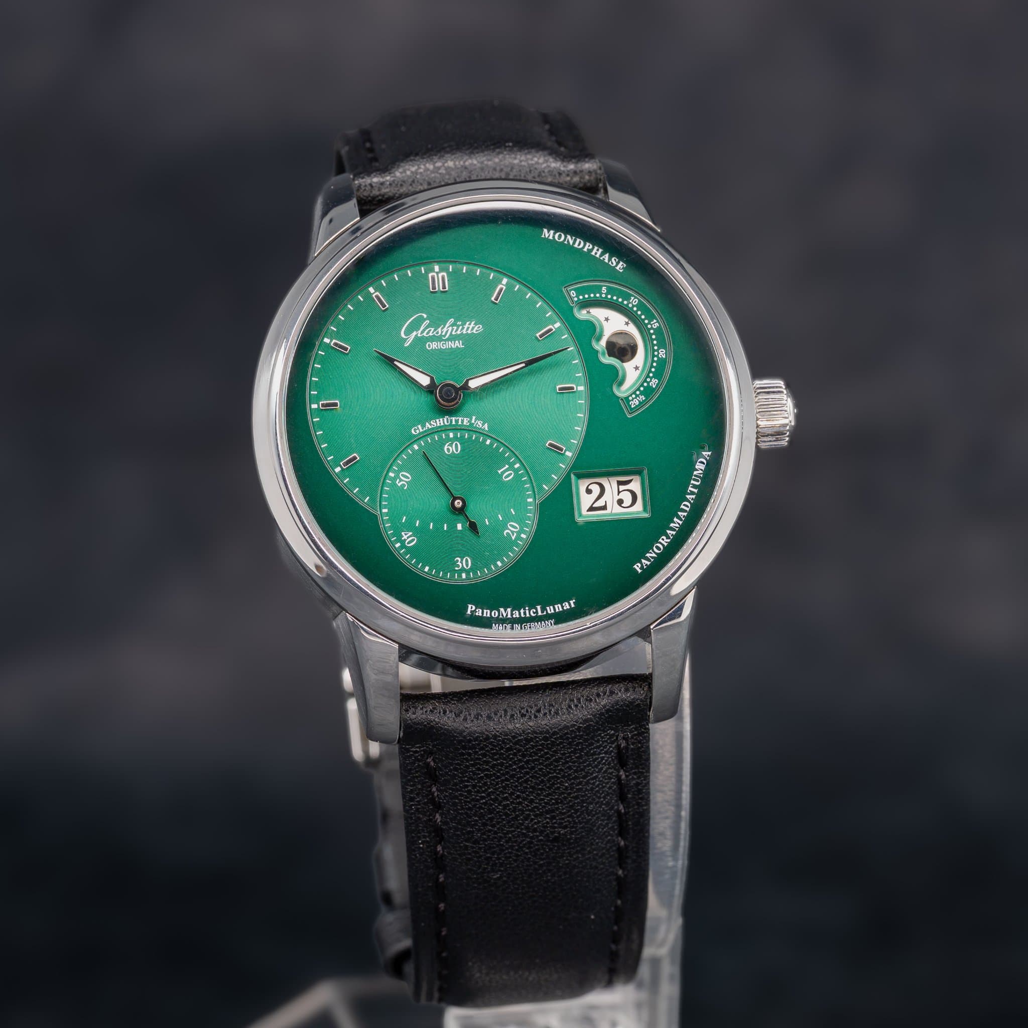Glashütte Original PanoMaticLunar Green (Ref. 1-90-02-13-32-62) — photo 7